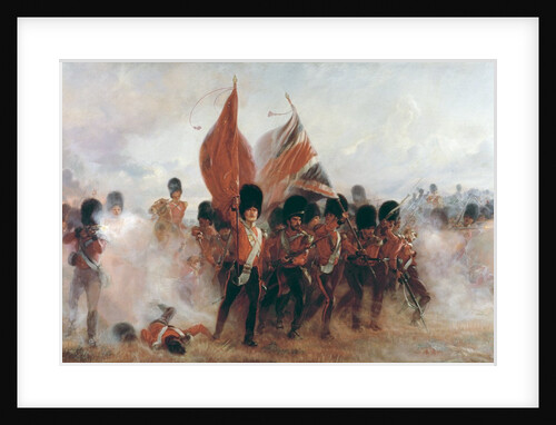 The Colours: advance of the Scots Guards at the Alma, 1899 by Lady Butler