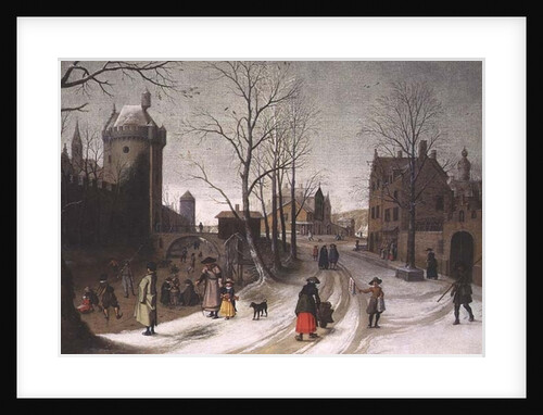 Winter by Sebastian Vrancx