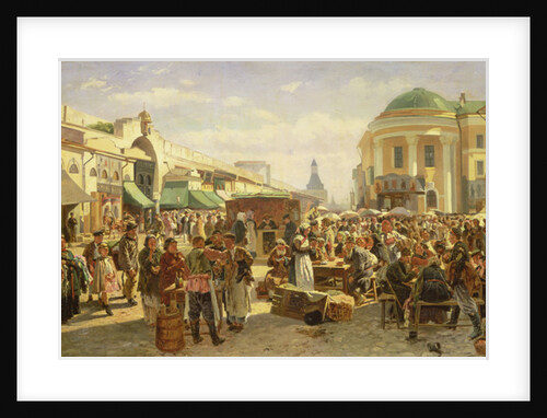 The Town Fair by Vladimir Egorovic Makovsky