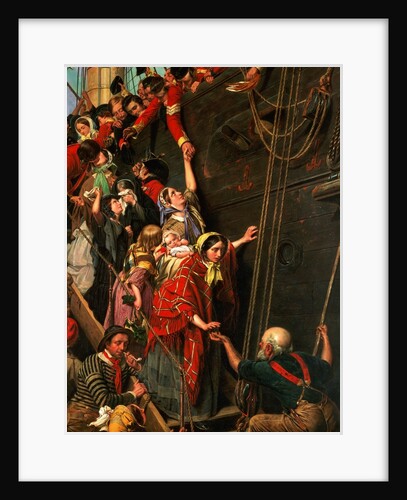 Eastward Ho! - August 1857, 1858 by Henry Nelson O'Neil