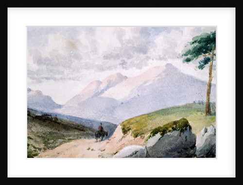 Mountainous Landscape by John Ruskin