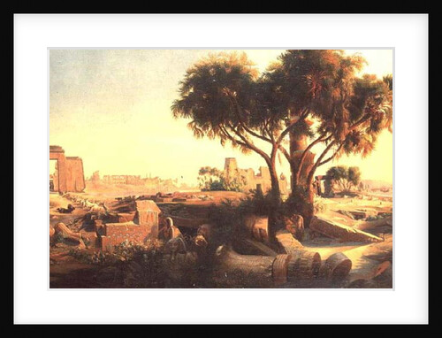 Egyptian Ruins by Johann Jakob Frey