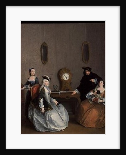 Group Preparing to go to a Masked Ball by Giuseppe Gobbis