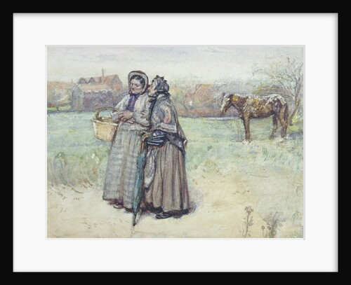 The Gossips by George John Pinwell