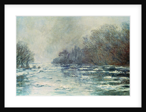 The Break up at Vetheuil, c.1883 by Claude Monet