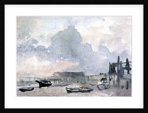 The Beach, Shoreham, 1928 by Philip Wilson Steer
