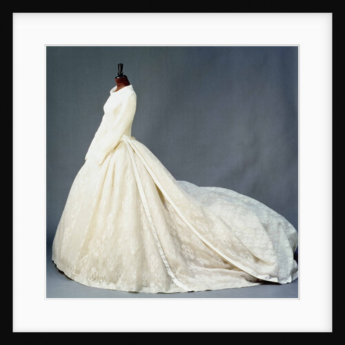 Wedding dress of Katharine Worsley, Duchess of Kent, 1961 by English School