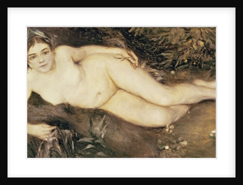 A Nymph by a Stream, 1869-70 by Pierre Auguste Renoir