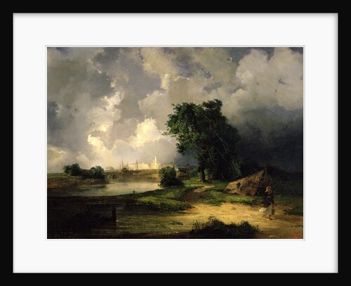 View of the Kremlin in Bad Weather, 1851 by Aleksei Kondratevich Savrasov