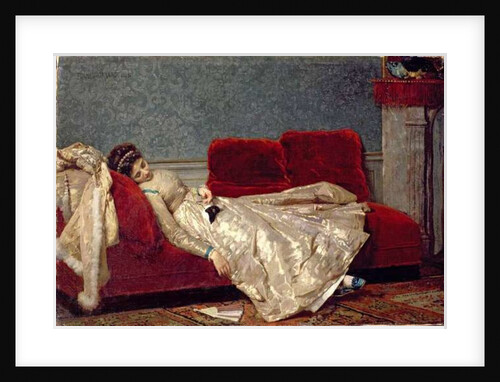 After The Ball, 1869 by Marie Francois Firmin-Girard