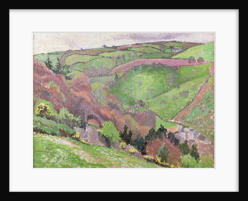 Valley Landscape, 20th century by Anonymous Anonymous