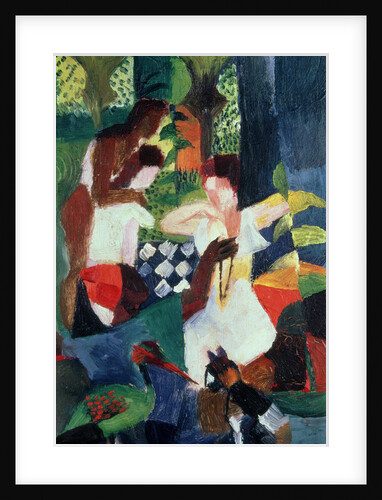 The Turkish Jeweller by August Macke