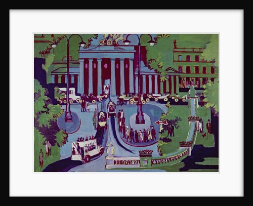 The Brandenburg Gate, Berlin, 1929 by Ernst Ludwig Kirchner