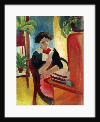 Elizabeth Reading, 1911 by August Macke