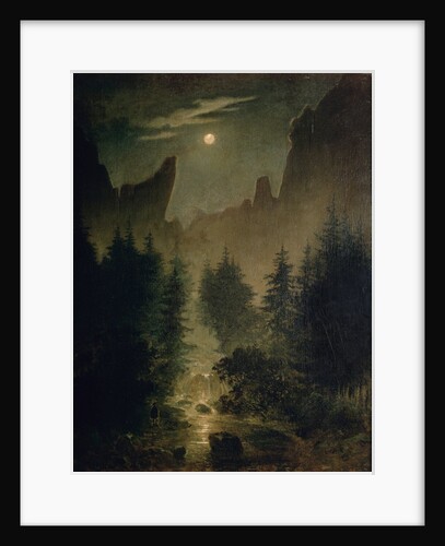 Uttewalder Grund, c.1825 by Caspar David Friedrich