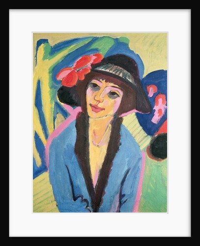 Portrait of Gerda by Ernst Ludwig Kirchner