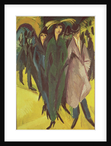 Women on the Street, 1915 by Ernst Ludwig Kirchner