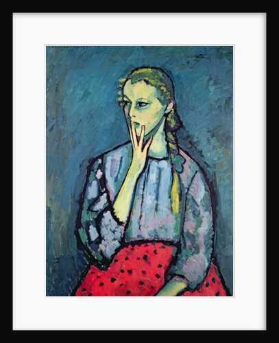 Portrait of a Girl, 1909 by Alexej von Jawlensky