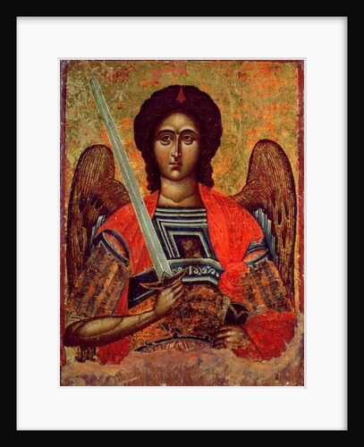 Icon of the Angel Michael, Greek, 18th century by Anonymous