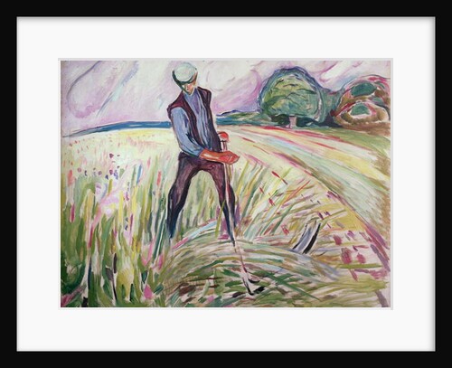 Haymaking by Edvard Munch