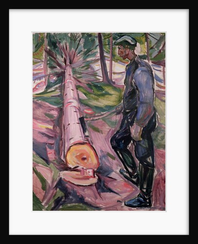 The Woodcutter by Edvard Munch