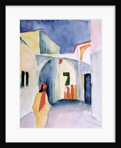 A Glance Down an Alley by August Macke