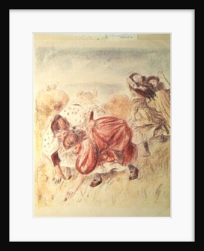 Young Girls Playing by Pierre Auguste Renoir