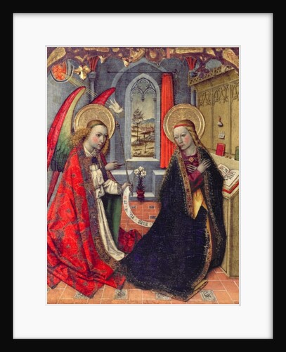 The Annunciation, 15th century by Jaume Huguet