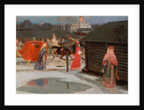 The Wedding Procession by Andrei Petrovitch Rjabuschkin
