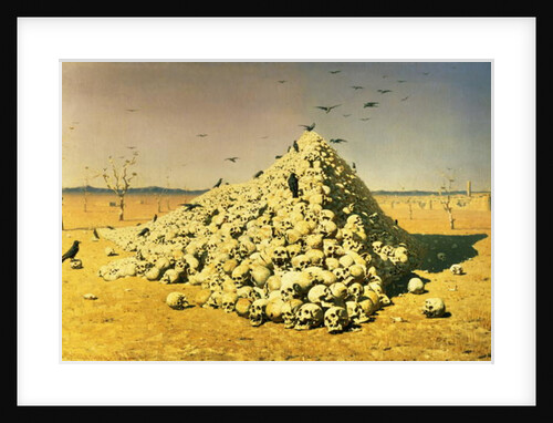 An Allegory of the 1871 War, 1871 by Vasili Vasilievich Vereshchagin