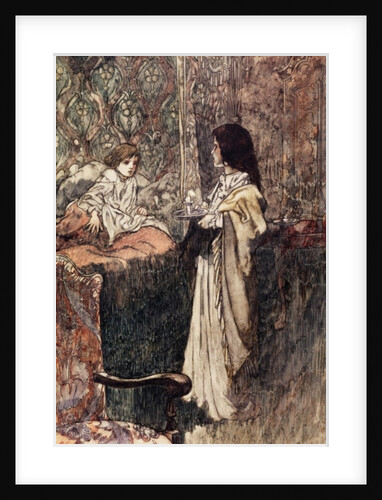 Children Talking at Night, 1911 by Charles Robinson