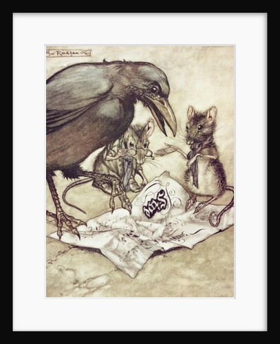 Preposterous! cried Solomon in a rage by Arthur Rackham