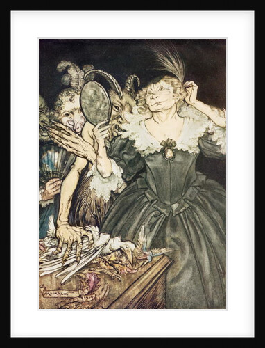 Comus by John Milton: 'And they, so perfect is their misery', 1914 by Arthur Rackham