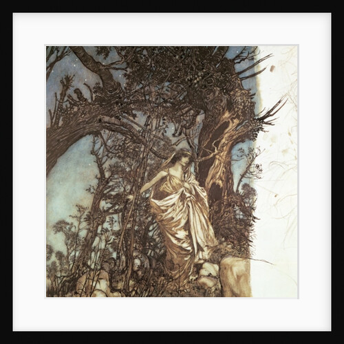 Never so weary, never so woeful by Arthur Rackham