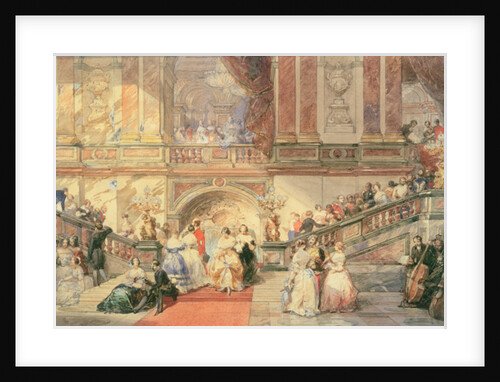 208.857 A Ball at the Town Hall by Eugene-Louis Lami