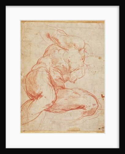 Study of a Nude by Michelangelo (after) Buonarroti