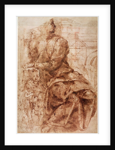 Study of Sibyl by Michelangelo Buonarroti