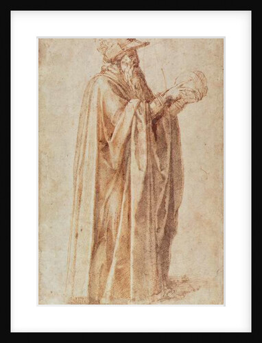 Study of a Man by Michelangelo Buonarroti