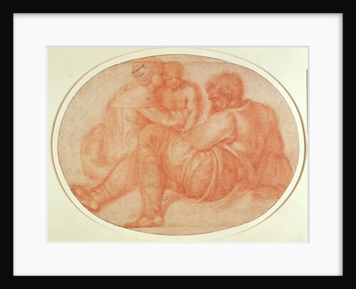 Study of the Holy Family by Michelangelo Buonarroti