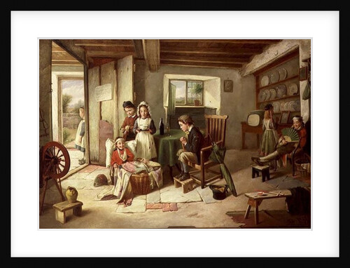 Horspital for Woonded Solgers Come Home from Egipt, 1886 by Charles Hunt