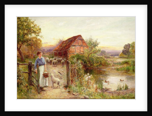 Bringing Home the Sheep by Ernest Walbourn