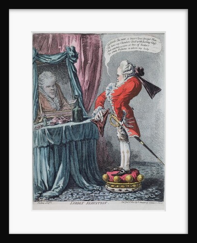 Lordly Elevation by James Gillray