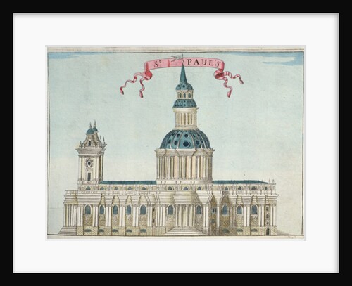 St. Paul's Cathedral by Robert Morden