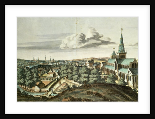 Prospect of the Town of Glasgow from the North East by John Slezer