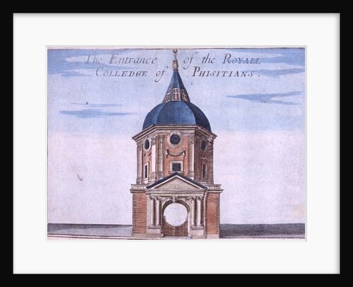 The Entrance to the Royal College of Physicians by Robert Morden