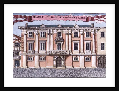 Thanet House in Aldersgate Street by Robert Morden