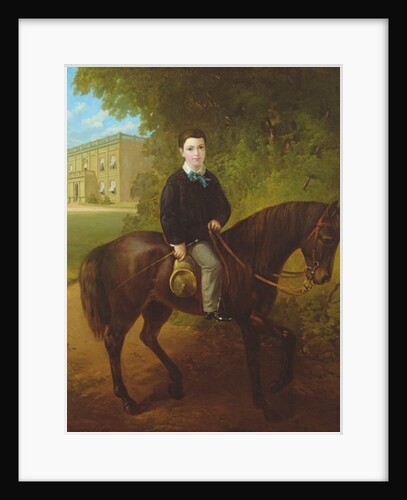 Portrait of Master George Holmes, 1860 by Nicholas Chevalier