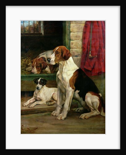 By the Kennels by Wright Barker