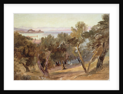 Corfu, 19th century by Edward Lear