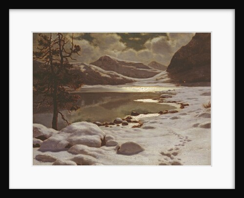 Moonlight in Winter by Ivan Fedorovich Choultse